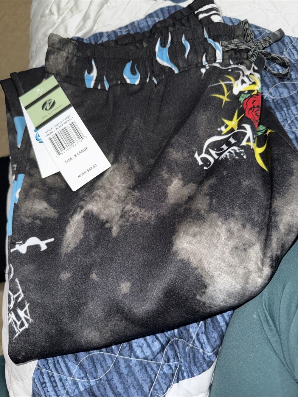 Savage Hustle-Joggers By Fresh Prints-XL -Front Pockets & Back Pocket